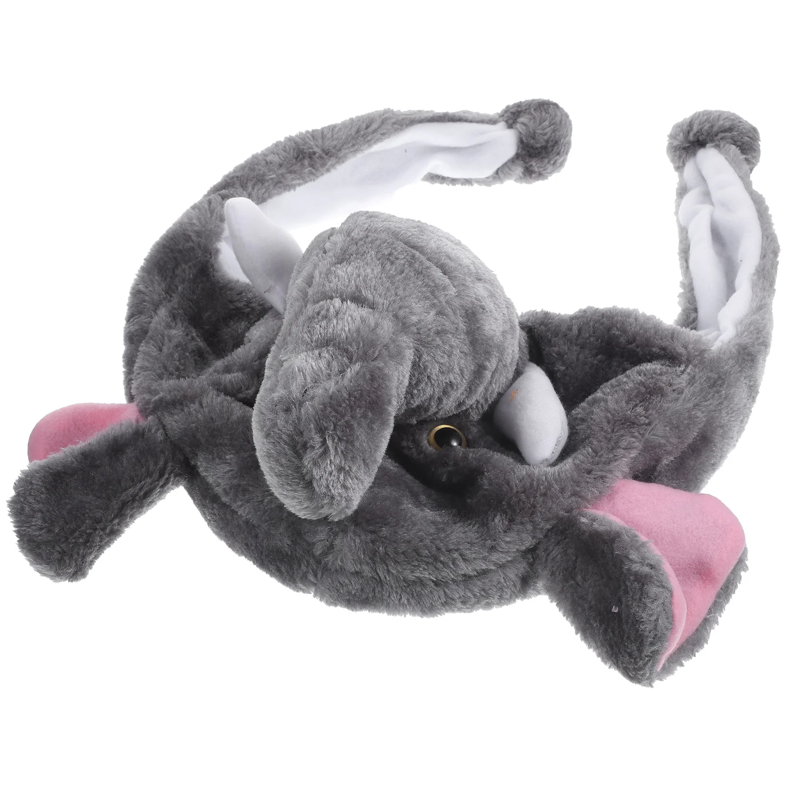 

Adorable Animal Winter Earflap Hood Ski Style For Kids Adults Elephant Stretchy Warm Costume Accessory Halloween Party