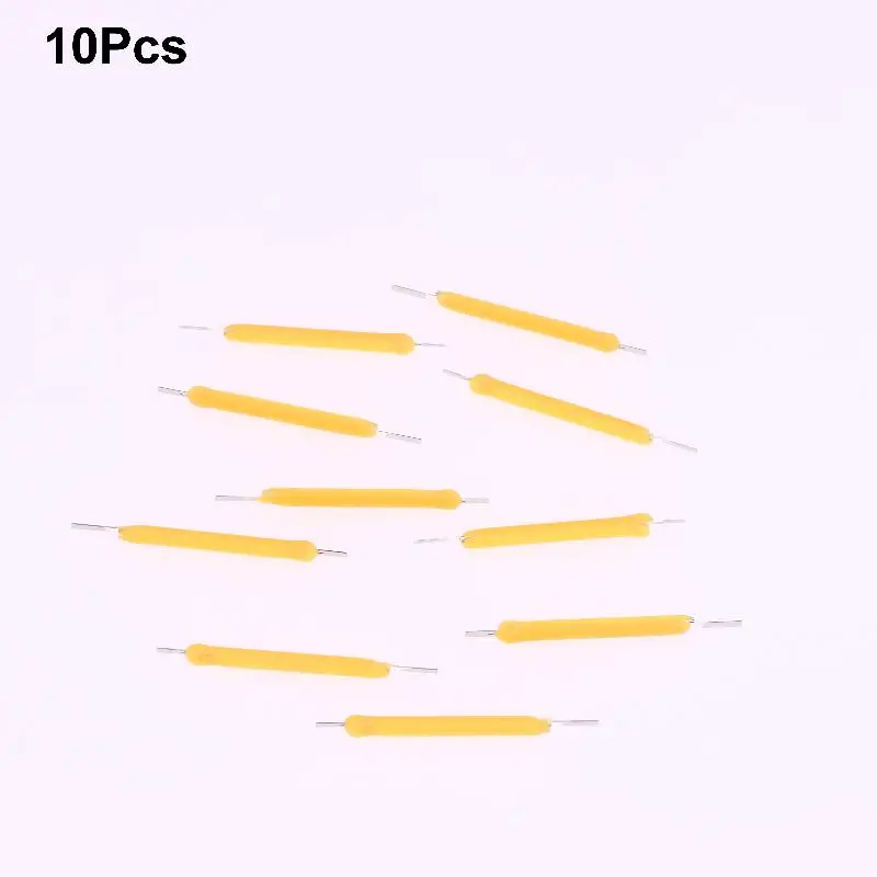 10pcs COB LED Filament Edison Bulb Lamp Parts 26mm DC 3V 100mA Incandescent Light Diodes Accessories