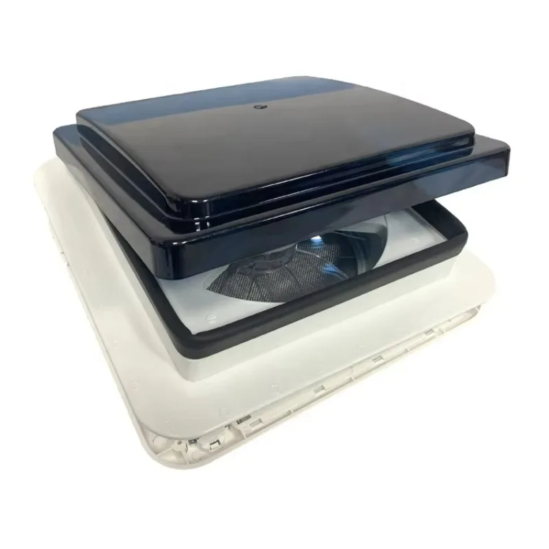 

Fan Rv Roof 360*360 MM Exhaust Fan With Light Skylight 12V Electric Rv Roof Modifications Rv Traveler Ventilation Fan