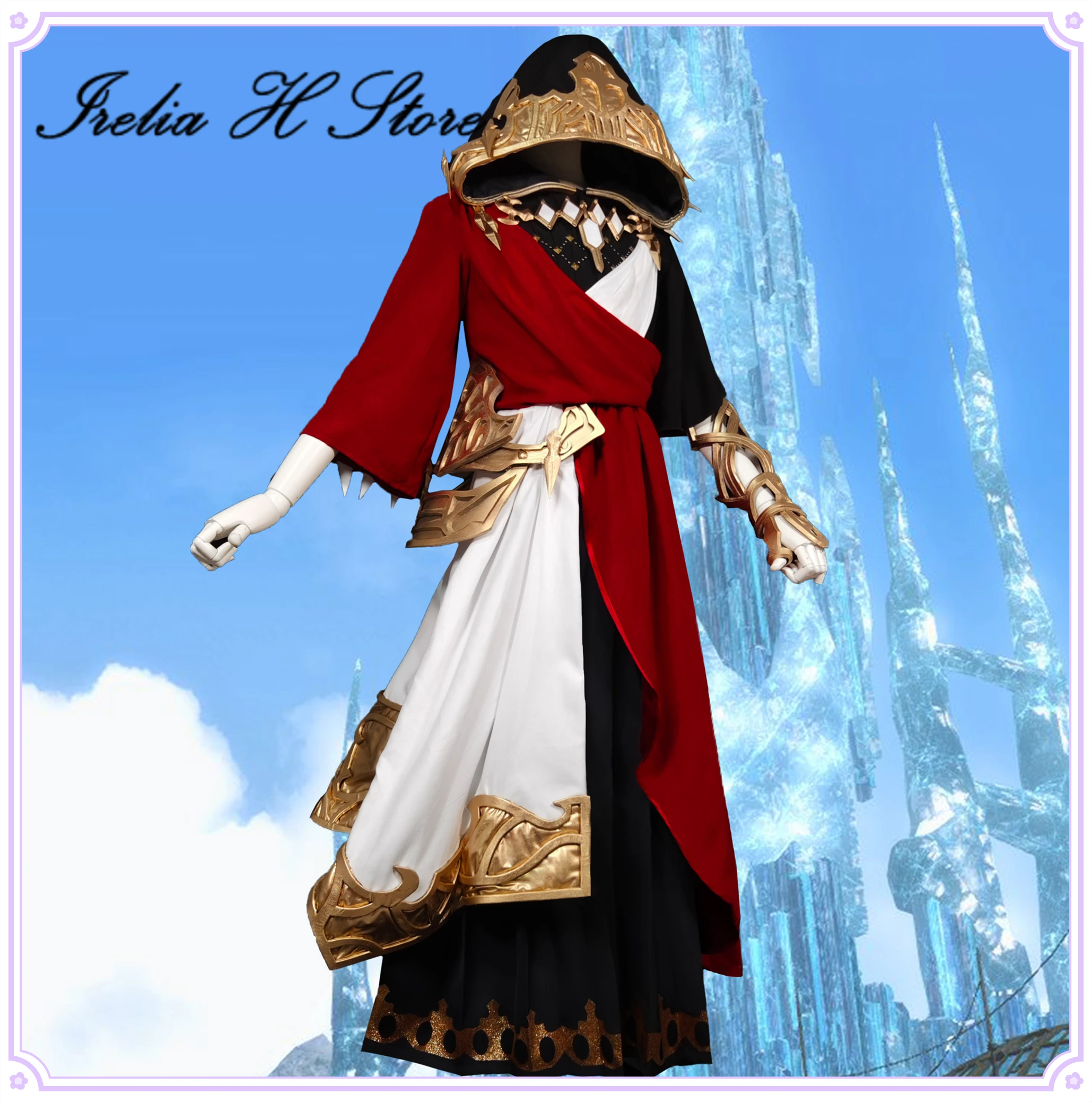 

Irelia H FF14 Final Fantasy XIV crystal man G'raha Tia Cosplay Costume Halloween Costumes game high quality