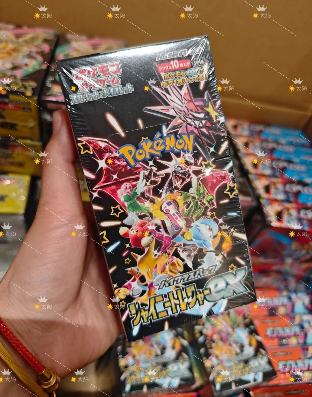 

Оригинальные коллекционные карты Pokemon PTCG версии Sv4a Shining Treasures Ex: Бустер-пакеты, игрушки и подарки в закрытой коробке (Blind Box)