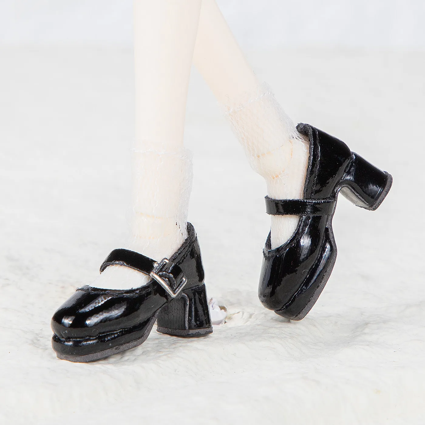 Blyth Black High Heels Shoes Mini Toy Accessories