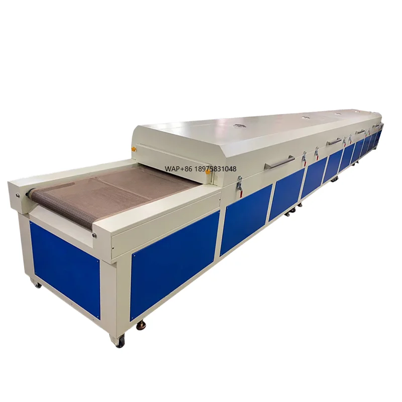 

Industrial Tunnel Dryer for Screen Printing Post Press Finishing Textile Garment Production Line Conveyor Curing Oven
