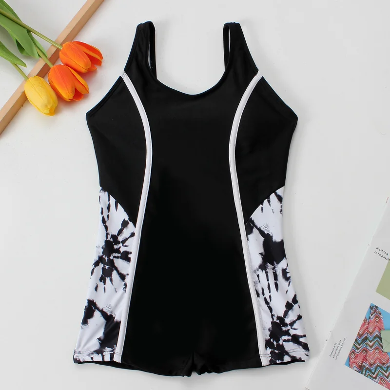 

Children's Swimwear Sports Fashion Printed Girls One-piece Swimsuit Girls' Swimwear