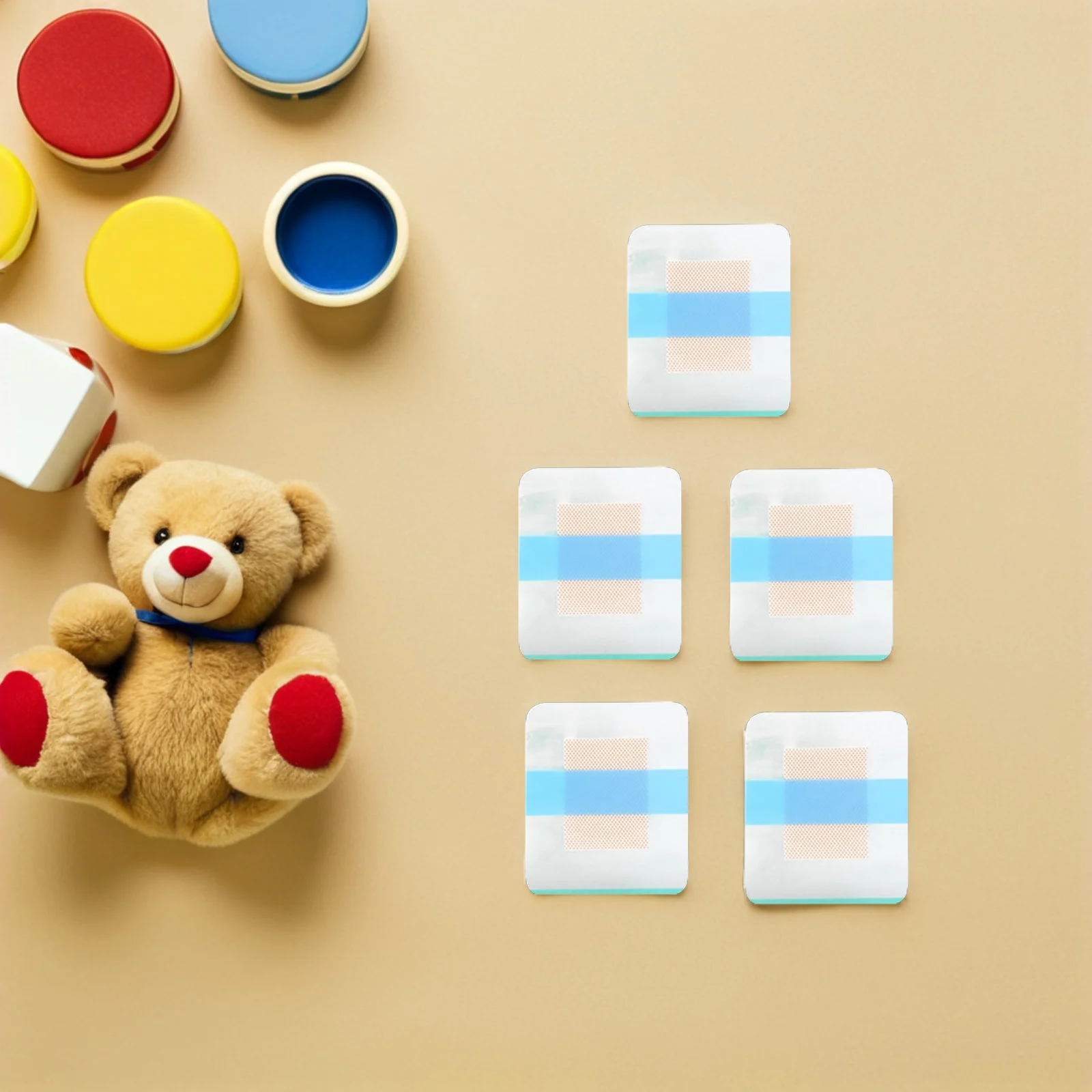 50 قطعة مقاوم للماء الطفل السرة التصحيح واقية البطن زر ملصقات المتاح الرضع تنفس السباحة لوازم الطفل السرة ملصق