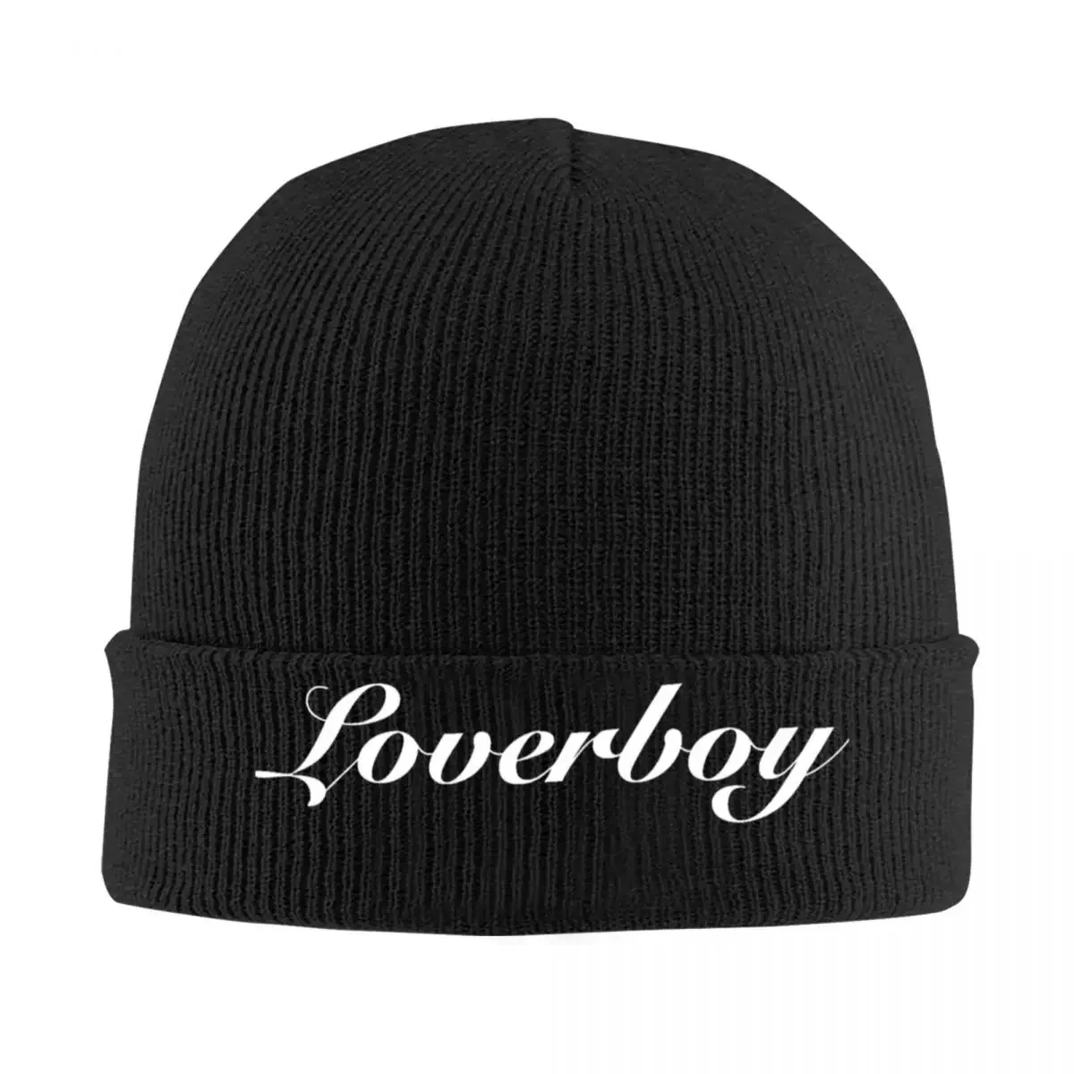 Loverboy Beanie Hats LOGO Bonnet Hats Men Women Retro Kpop Knit Hat Winter Printed Thermal Elastic Caps