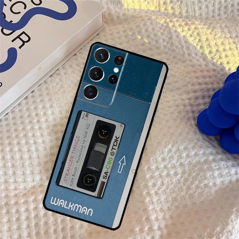 Walkman Case For Samsung Galaxy S23 S21 FE S20 S22 Ultra S8 S9 S10 Note 10 Plus Note 20 Ultra Cover image 4