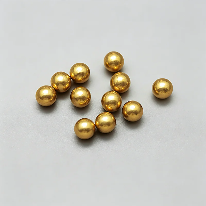 Precision Solid Brass Bearing Balls 1/2” 5/8