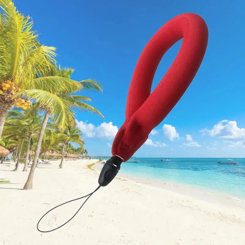 Lightweight Camera Floating Wrist Strap 250G Buoyancy Soft Neoprene Band for Diving Fishing Swimming Snorkeling