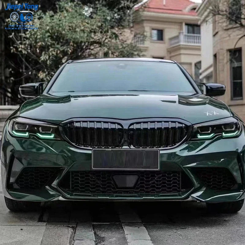 

Комплект обвеса в стиле M3C для BMW 3 серии 2018 G20/G28: передний бампер, боковые юбки (полный комплект)