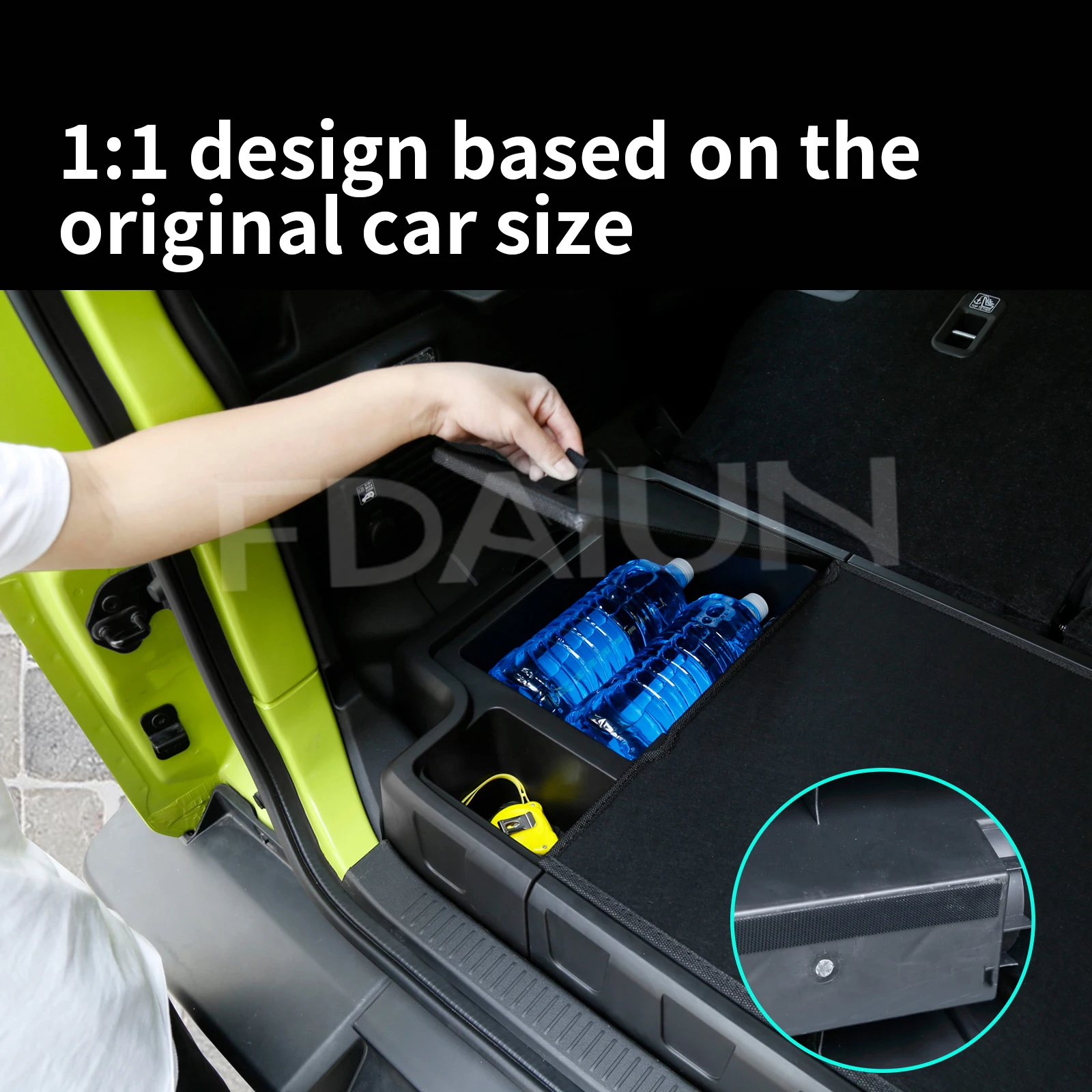 For Suzuki Jimny 2023 2024 2025 JC74W JC74 5-Door Car Trunk