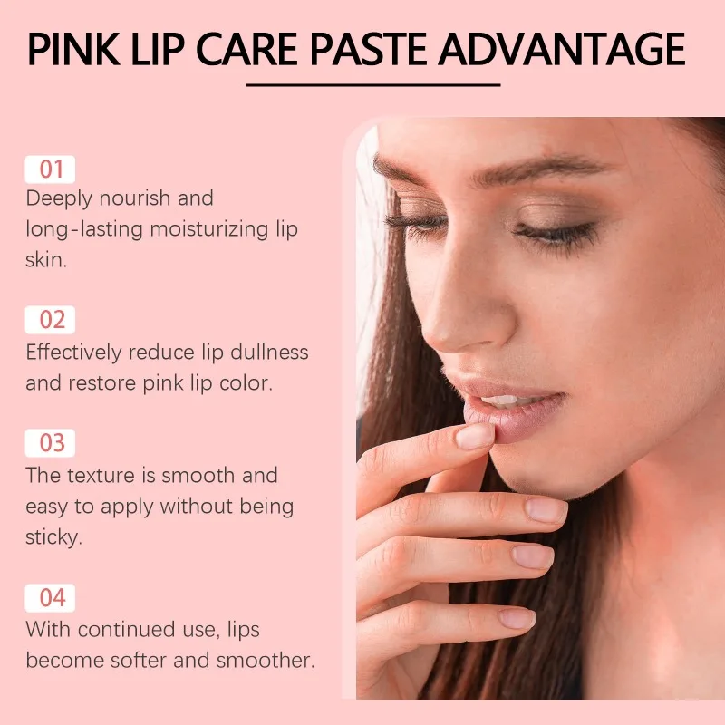 Moisturizing Lip Balm Improve Lip Color Hydrating Moisturizing Exfoliating Lip Balm Repairing Lips Skin Plant Extract Serum Care