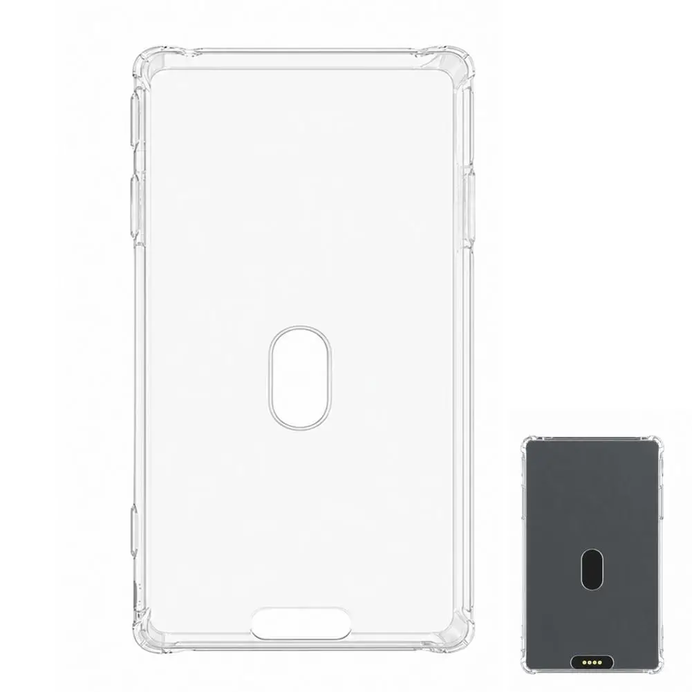 For Xteink X4 Pro TPU Case Crystal Clear Transparent Cover Shockproof Reinforced Corners E-Reader Protective Shell
