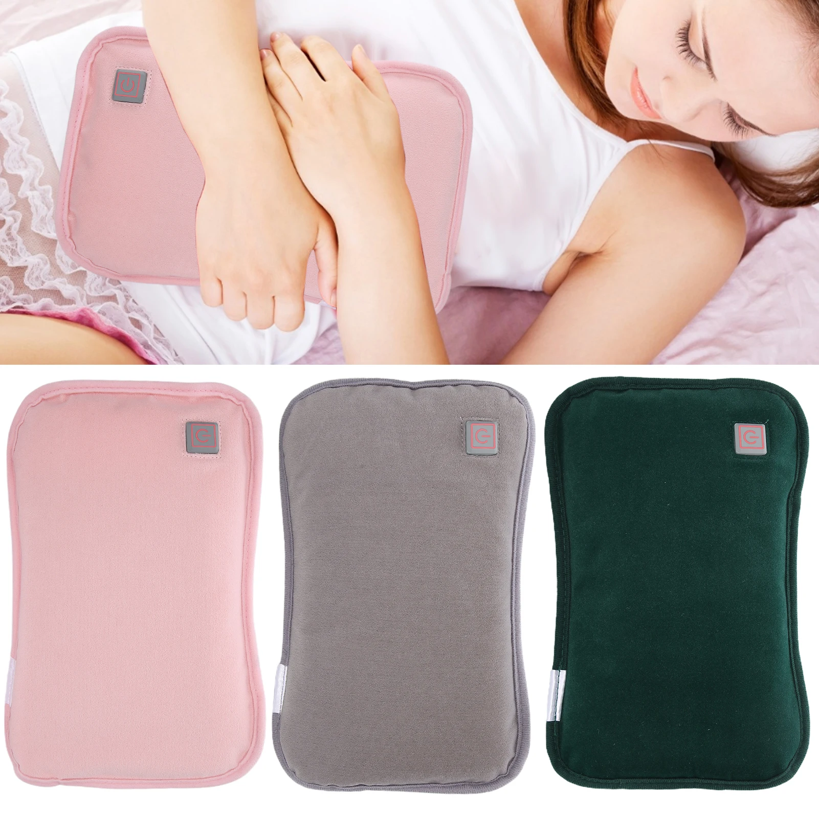 Hand Heater Waterproof Hand Warmer Waterproof Electric Heating Pillow USB PlugIn Handwarmer Pocket Pouch Heating Pad