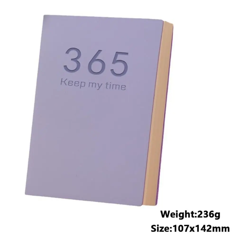 High Quality B6 2025 Agenda Book 365 Days with Calendar Notebooks Diary Weekly Planner School Office