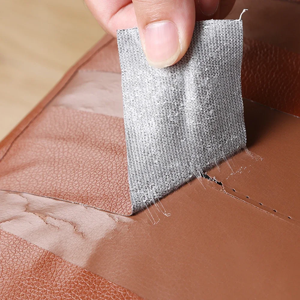 Self Adhesive Leather Sticker For Sofa Repair Patch Waterproof Furniture Table Chair Sticker PVC Sofa Seat Repair Leather Tape