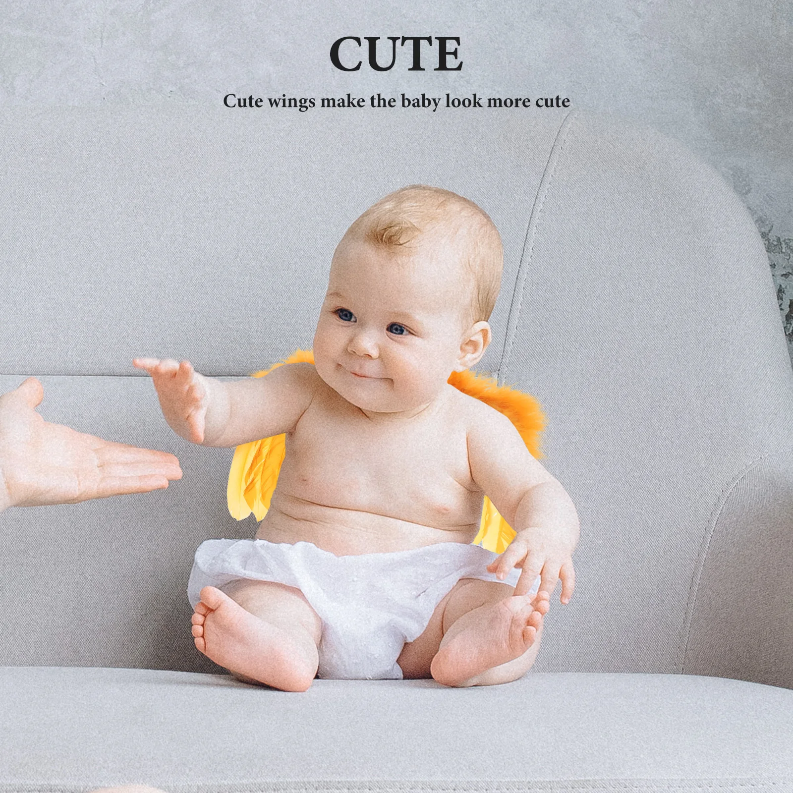 رائعتين الوليد التصوير الدعائم الطفل صور زي لينة مريحة قابل للتعديل الأشرطة أجنحة تأثيري الرضع #4
