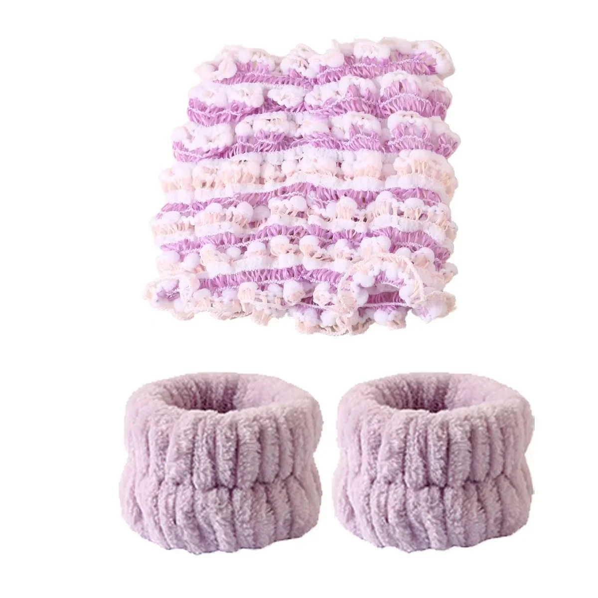 Breites, dehnbares Stirnband, Haarband, lockerer Spa-Kopfreifen, einfacher Stil, Kopfwickel für Hautpflege, Gesichtswäsche, Frauen, Mädchenwäsche, Gesichtsbindung – Detail 9