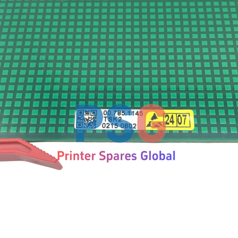 

00.785.1145 & CP.186.5314 & CP.186.5314/05 Flat module TSK SW and circuit board for HDM QM46/SM52/XL105 machine