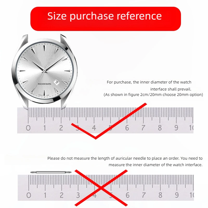ل كارتييه بالون بلو حزام الساعات ربط رمح ربط دبابيس حزام ساعة اليد اتصال رمح الفولاذ المقاوم للصدأ الربيع القضبان الملحقات