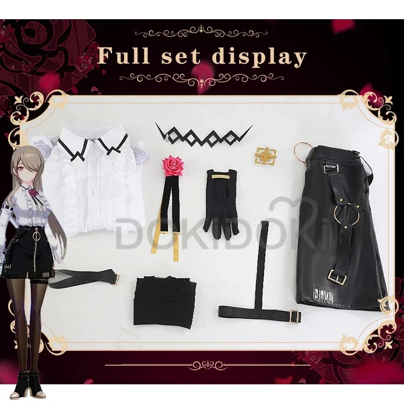 لعبة هونكاي إمباكت 3rd كوسبلاي ريتا روسويس أزياء تنكرية شعر مستعار هونكاي إمباكت 3rd كوسبلاي ريتا روسويس