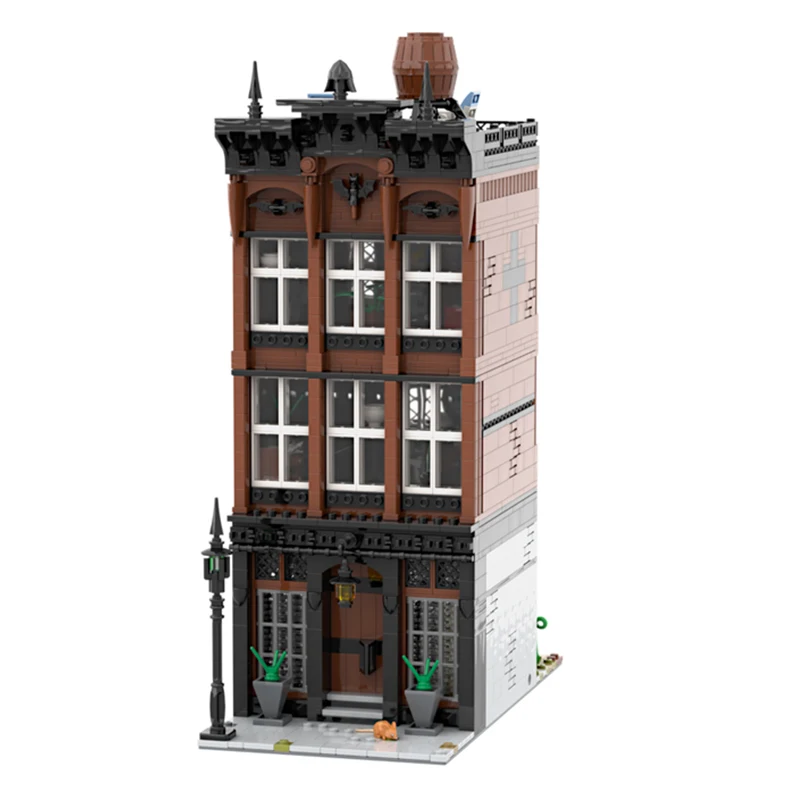 NEUE 2062PCS Stadt Heißer Verkauf Street View Moc Modulare Gothic Stadt Haus modell DIY kreative ideen Kind Spielzeug weihnachten geschenk Blöcke