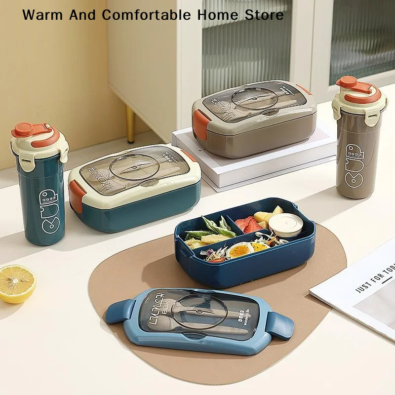 【W】Portable Compartmentalized  - Bento Box Two Tier ulasan dan harga
