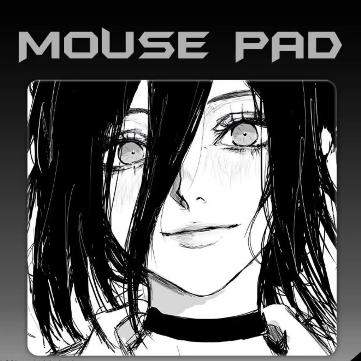 Cool Girl Glass Mousepad Sora Game Mouse Pad Customized Pattern Tempered Smooth Gaming Desk Mat Fps Esports Office Gaming
