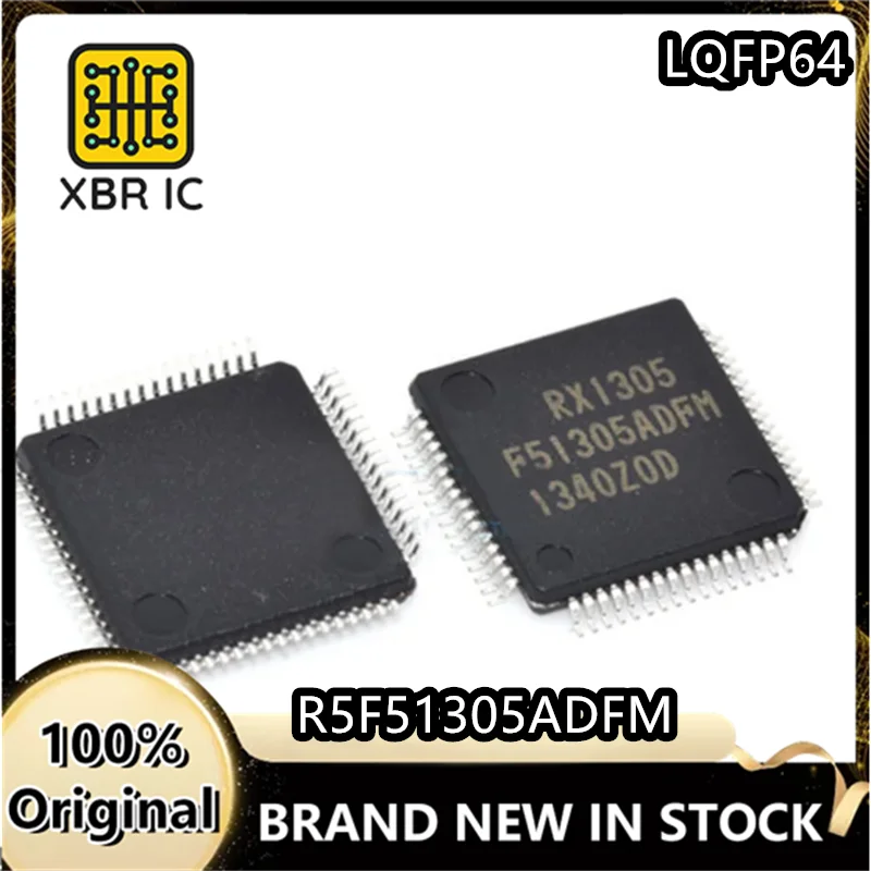 

(5/20 pieces) R5F51305ADFM F51305ADFM RX1305 LFQFP64 microcontroller chip New original authentic spot fast delivery