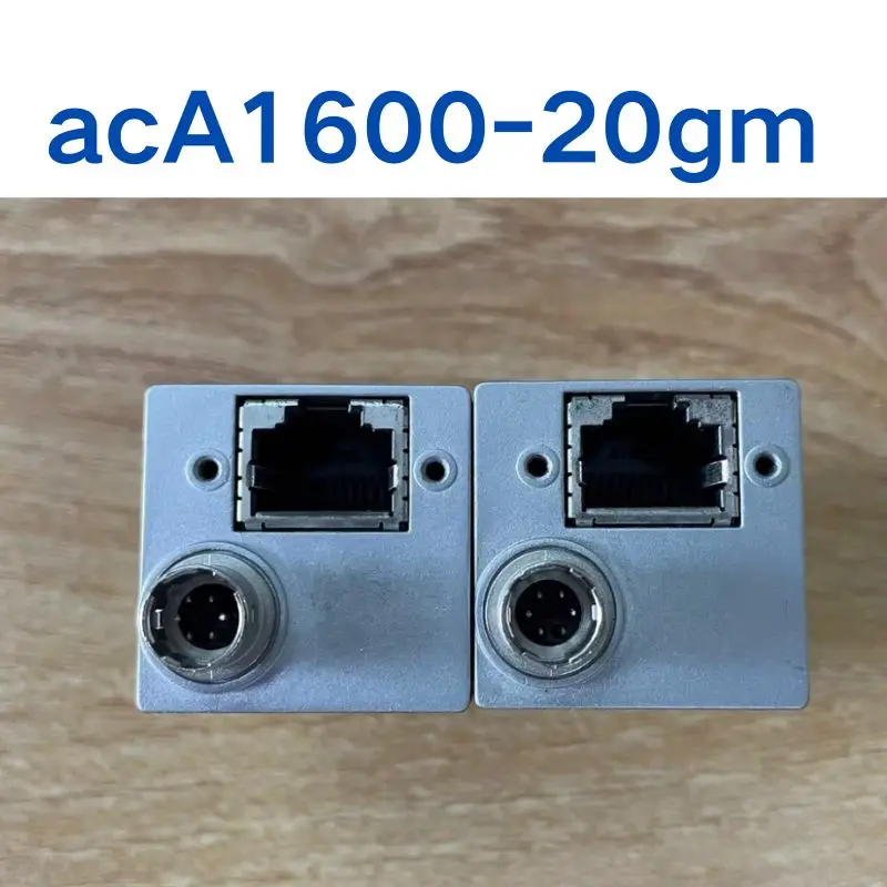 Used Aca1600-20gm industrial black and white camera Test Ok Quick   Shipping
