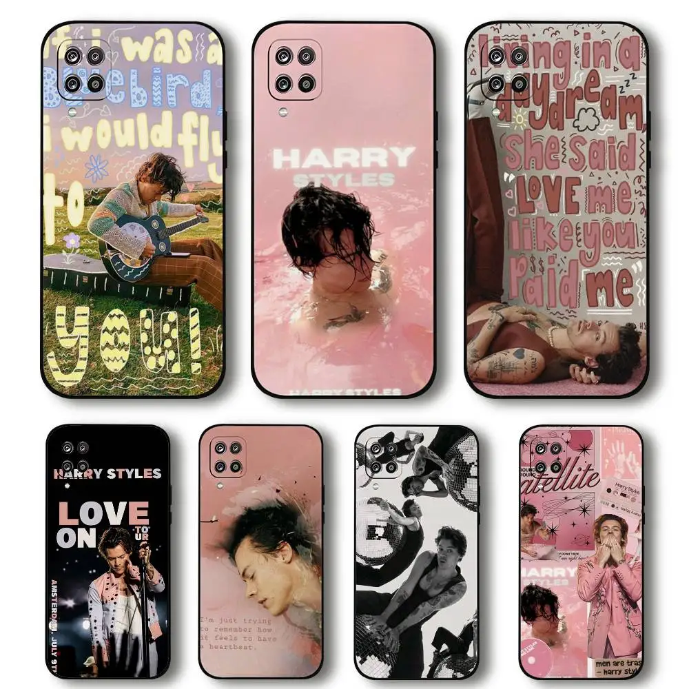 Singer H-HaRRys S-Styles Phone Case For Samsung Galaxy S21 S22 S23 S24ULTRA S25ULTRA FE Ultra Plus5G A52S S26 Soft Cover