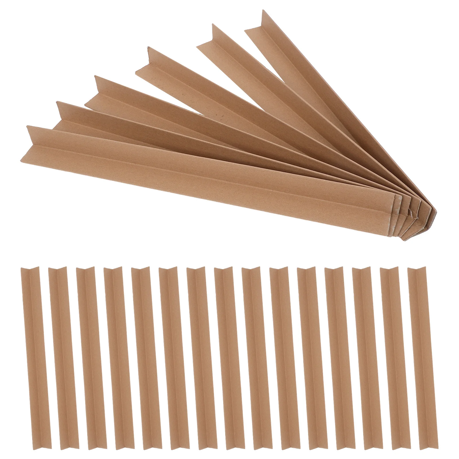 

Heavy Duty Paper Edge Protectors 12x12 Inches Cardboard Corner Guards for Furniture Moving Packing Shipping Supplies