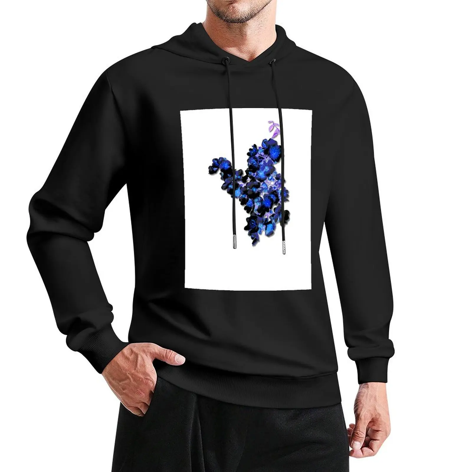 Moon Bouquet Pullover Hoodie men's clothes hoody