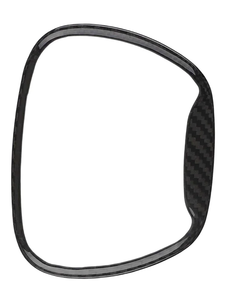 Car Customization Carbon Fiber Steering Wheel Car Interior Decoration Automotive Interior Carbon Fiber Black Glossy Finish