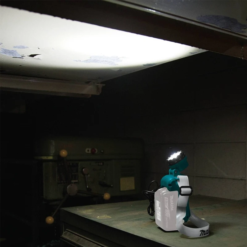 Imagem -06 - Makita Dml800 18v Lxt Lítio-ion Led Farol sem Fio Recarregável de Alta Potência de Alta Luminância Refletor Externo Interno