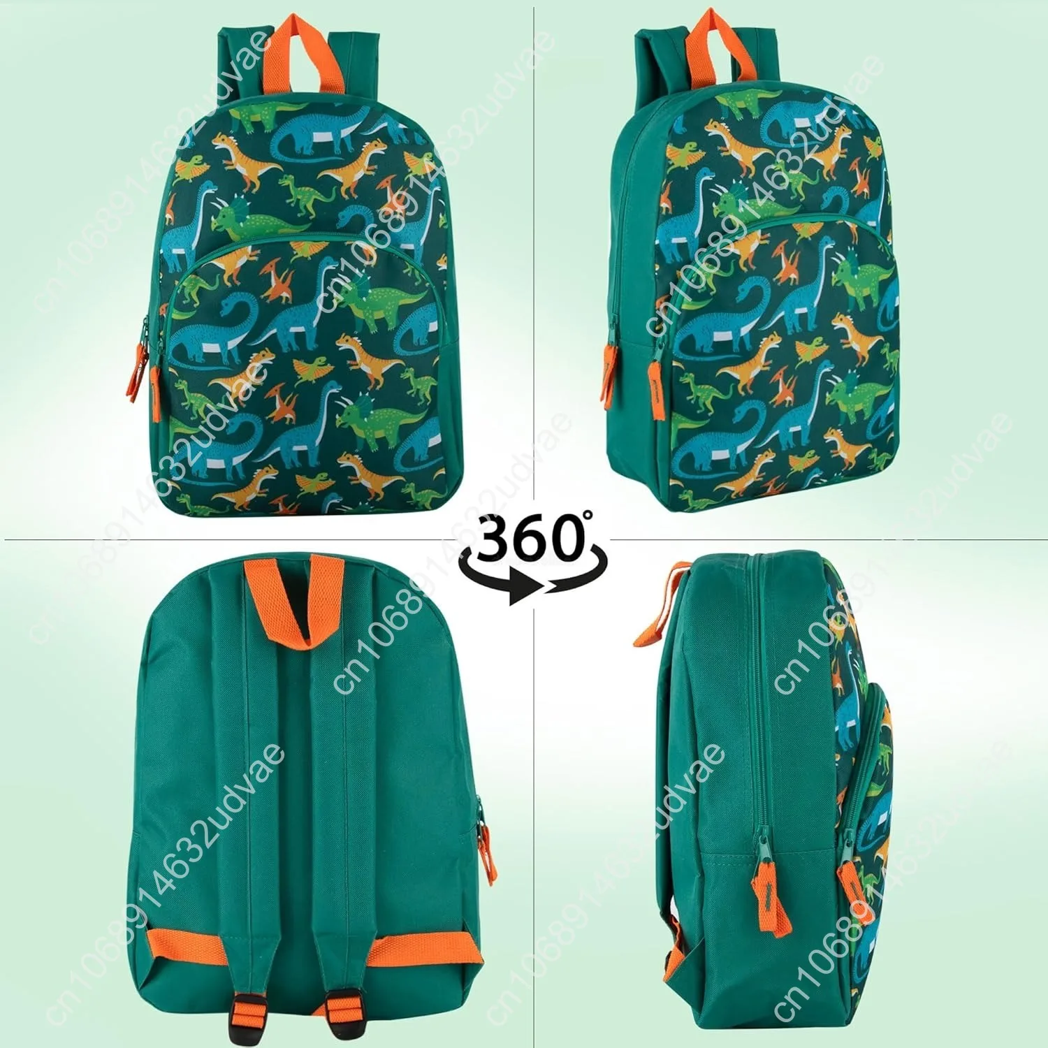 15 Inch Kids Backpacks for Boys & Girls | Preschool, Kindergarten, Elementary School Backpacks with Adjustable, Padded Straps (P