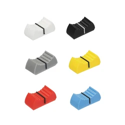 5/10Pcs Straight Slide Potentiometer Flat Push Knob Insert Shaft 4x1mm/1.2mm/1.8mm 8x1.2mm Mixing Table Potentiometer Pusher Hat