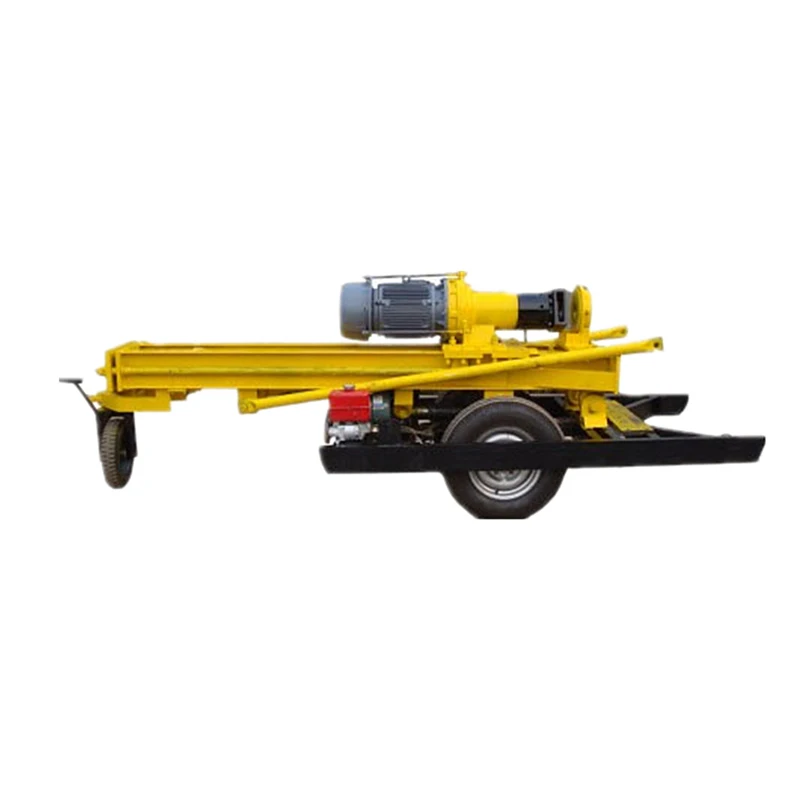 Portable 100m 50m Water Well Drilling Rig  for Sale with High Efficiency Portable Borehole Rig for Agricultural Rural Wells