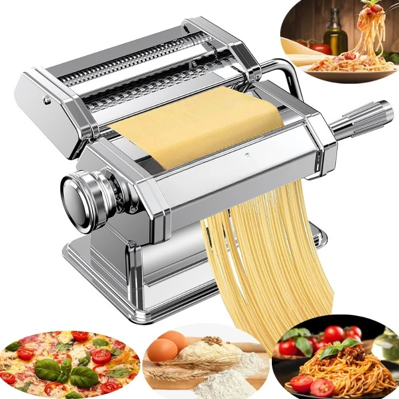 

Noodle machine, household noodle press, kitchen dumpling wonton skin manual rolling machine