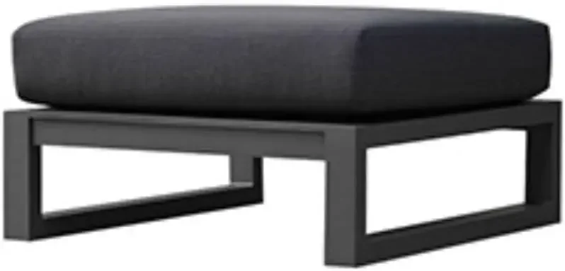 Outdoor Aluminum Modular Patio Furniture Sofa, Loveseat Patio Furniture Sofa, All-Weather Metal Outdoor Dark Grey Couch with Cus