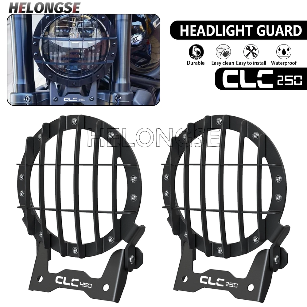 For CFMOTO CF MOTO 450CL-C 450CLC CLC450 CLC 450 Bobber 2023 2024 2025 2026 Motorcycle Headlight Grille Guard Protector Cover