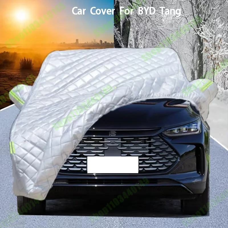 

For BYD Tang Car Cover Delivers Hail Protection, Scratch Guard, prevents paint peelingRain & Snow Resistance