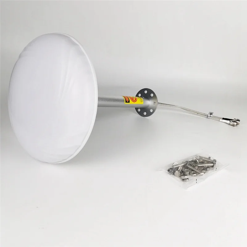 

【Flash Sale】5G Mimo Antenna Feed 698-4000Mhz 2G 3G 4G 5G LTE Outdoor Antenna Feed 2X30dbi External Antenna 2 X N Female Connecto