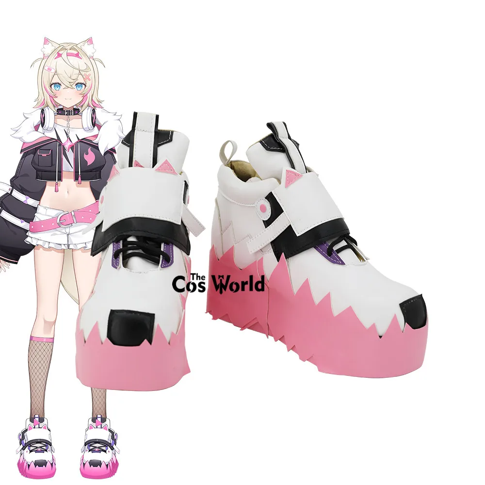 YouTuber VTuber Hololive Mococo Abyssgard Customize Anime Cosplay Shoes Boots