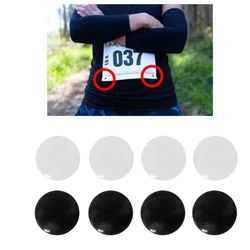 8Pcs/set Race Number Race Bib Holders Running Fix Clips Number Belt Cloth Buckle Run Cycling Fix Clips Buckle