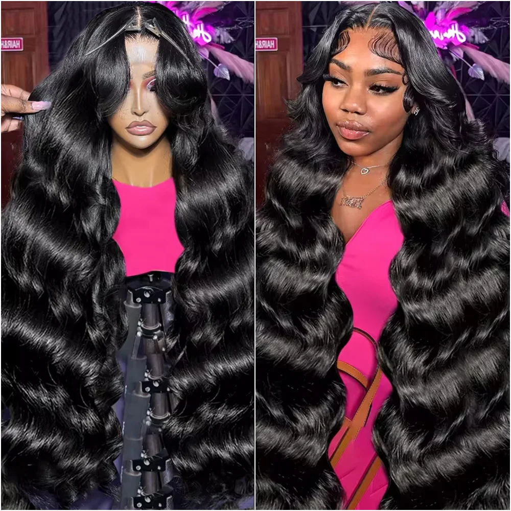 

13x4 Парики из натуральных волос с объемной волной 30 38 дюймов 13x6 Hd Парик из натуральных волос на кружеве Предварительно выщипанные парики из натуральных волос на кружеве для женщин