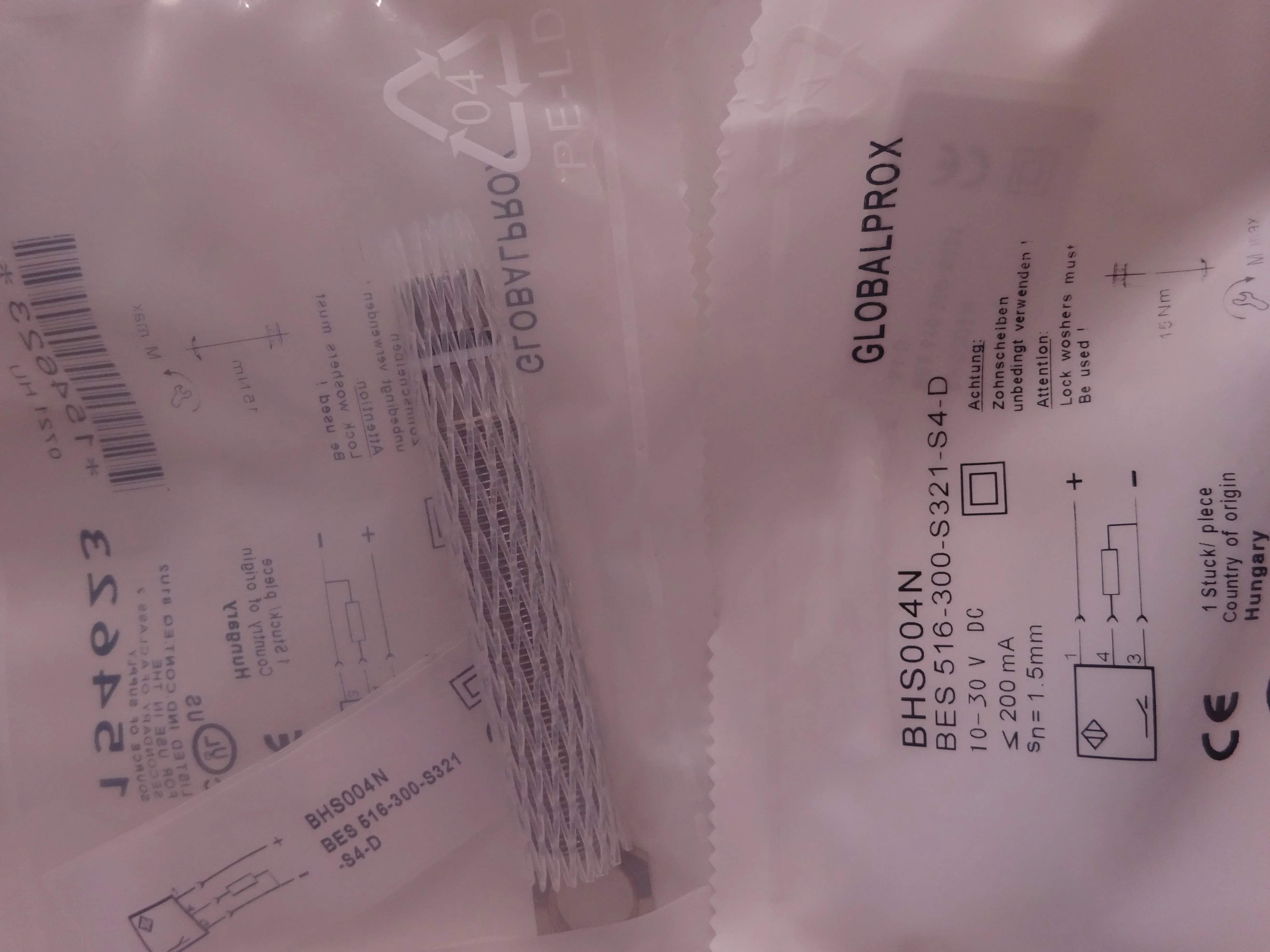 

В наличии: Новый индуктивный датчик приближения BES 516-300-S321-S4-D. Высокое качество. Гарантия от продавца 1 год. Доставка DHL, FEDEX, UPS.