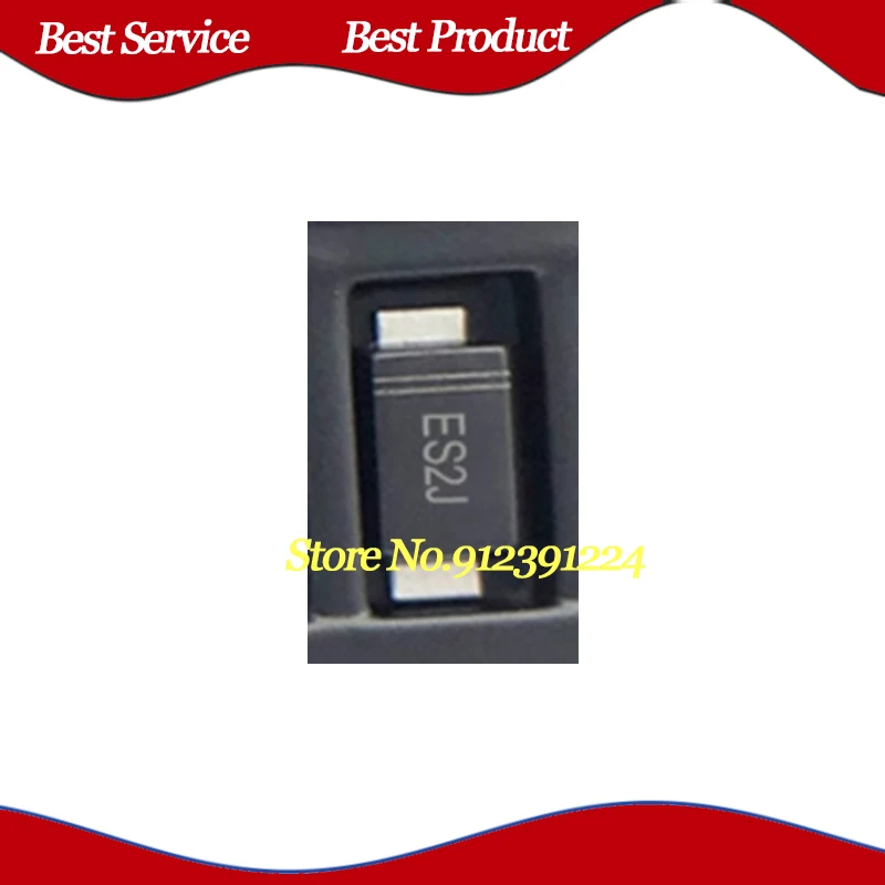 Lote de 10 unidades, ES2JF, ES2J, SMAF, 2A, 600V, nuevo y Original, en Stock