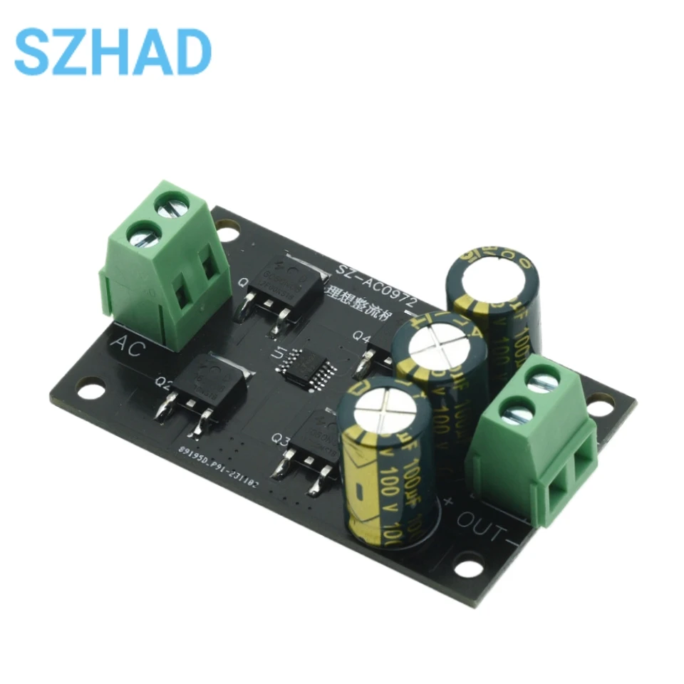 Ideal rectifier bridge module low heat and high efficiency bridge rectifier filter ideal diode polarity conversion