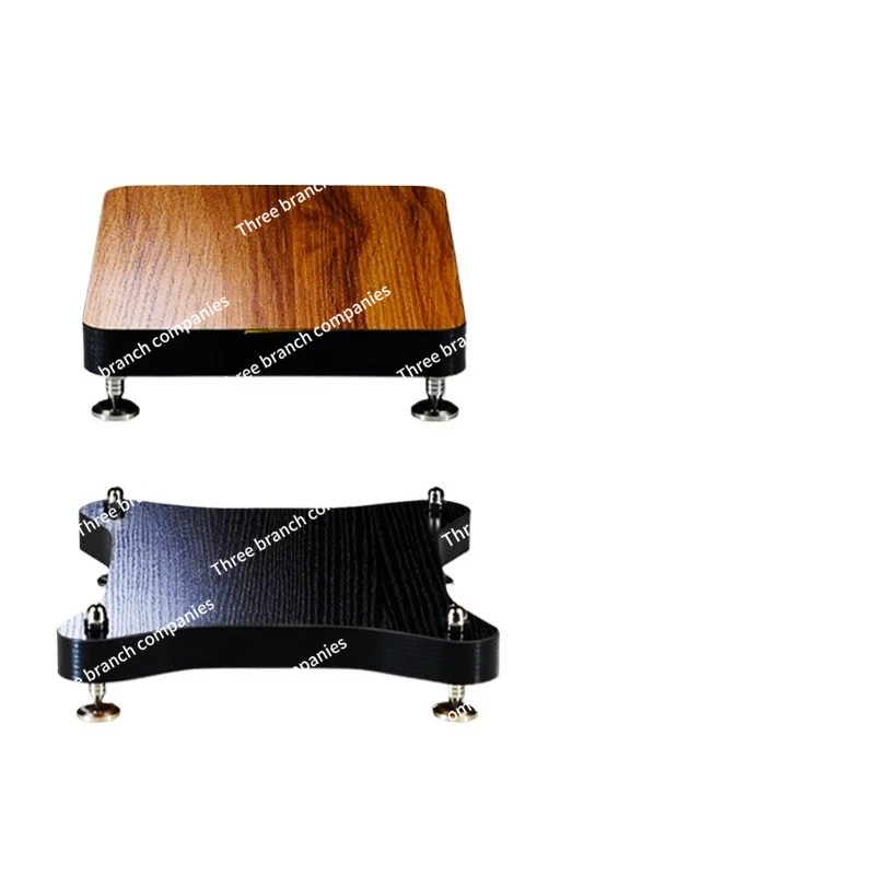 Floor-to-ceiling audio subwoofer tray base pad plate desktop shock-absorbing and shock-proof plate bracket tripod rack